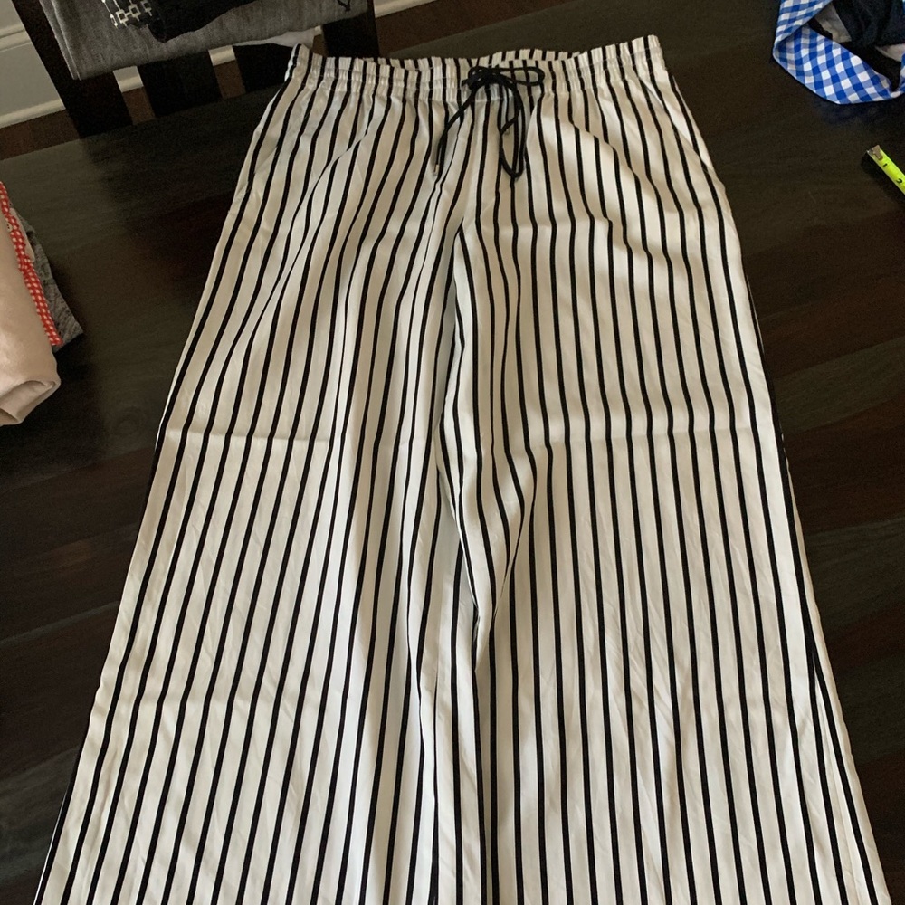Silky palazzo pants